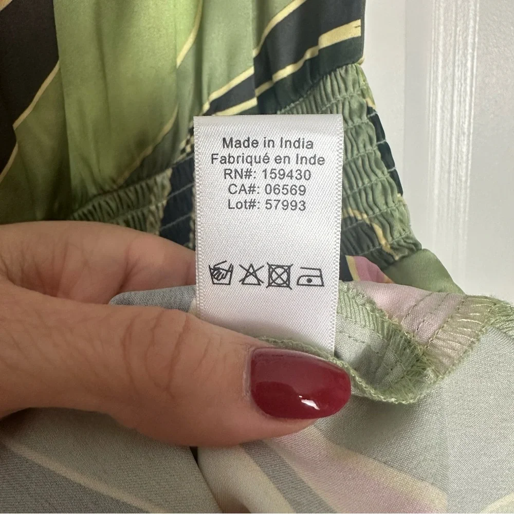 Elan Green Brenna Romper Size Small - Picture 9 of 12